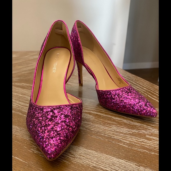 Marc Fisher Glitter Heels - Picture 4 of 12